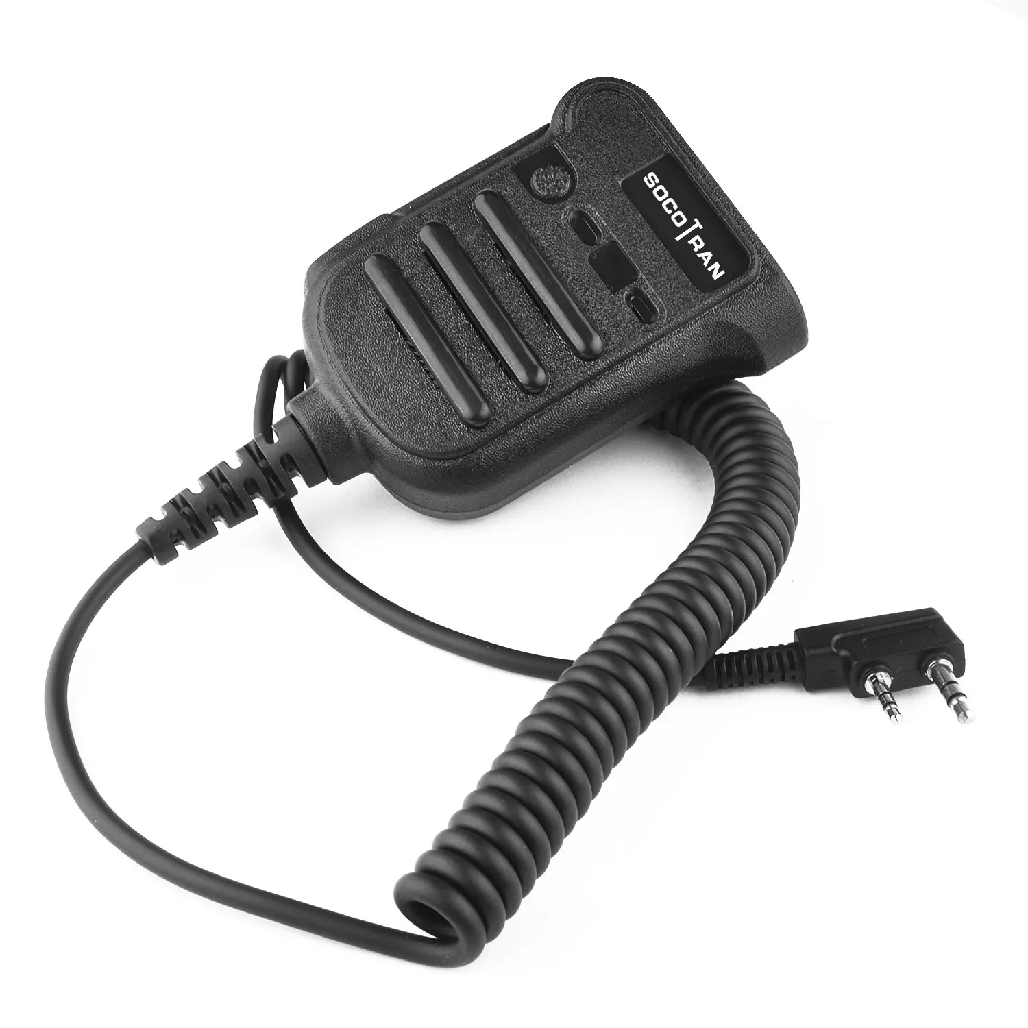 SOCOTRAN K  plug walkie talkie Microphone Speaker hand Shoulder Mic for Socotran SC-308 SC-508  walkie talkie Baofeng UV-5R