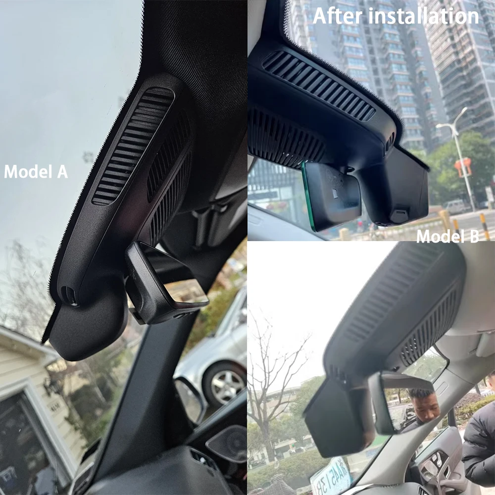 สําหรับ Mercedes Benz MB GLS X167 GLE W167 V167 2019-2025 4K Dash Cam ด้านหน้าด้านหลังกล้อง DVR Plug and Play Video Recorder 24h บันทึก