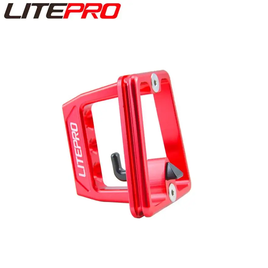 Litepro 3 Hole For Birdy Bike Folding Bicycle Split Pig Nose Pad For Brompton Front Shelf Carrier