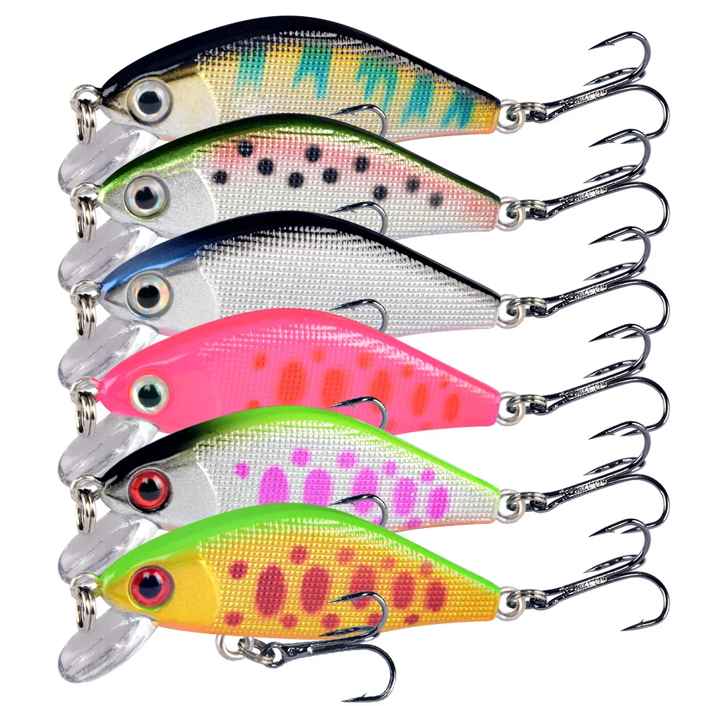 

Sinking 5cm 4.3g Hot Model Fishing Lures Hard Bait Minnow Ultra Long Casting Fishing Bait