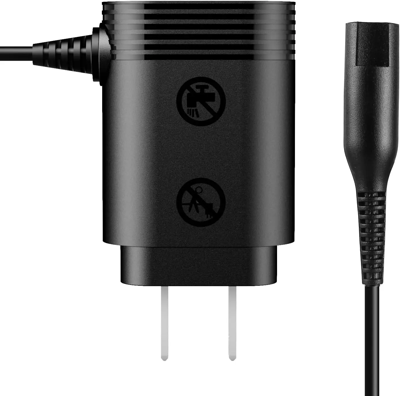 Shaver Charger, 12V 400mA Wall Power Adapter for Braun Shaver Series 1 3 5 7 9 + Razor Cleaning Brush