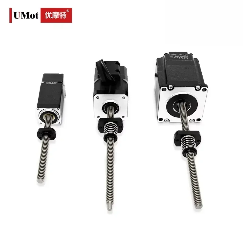 UMOT Nema11/17/23 Closed-Loop Stepper Motor with Lead Screw Lathe Lead T-screw Stepping Motor Torque 0.13-1.2Nm Screw