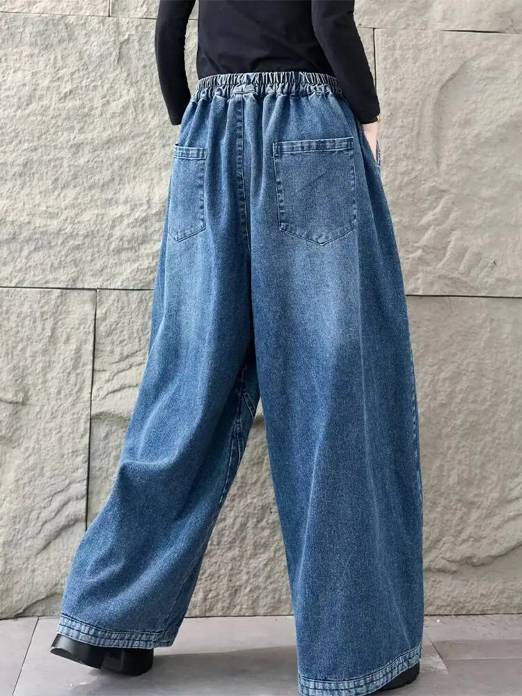 Masss Wasss 2026 printemps femmes mode solide Denim pantalon classique Vintage jean femmes Design européen loisirs élégant pantalon