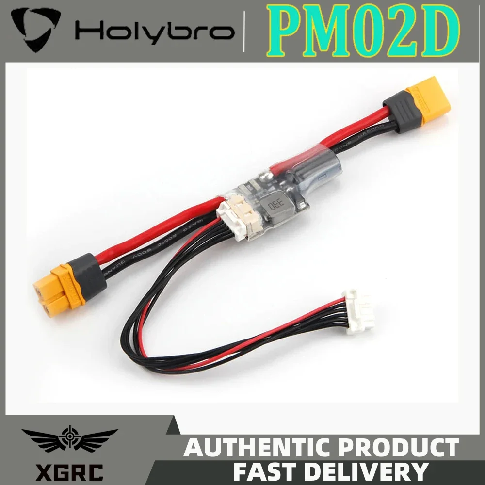 

Holybro PM02D Power Module with XT60 Plugs Connectors for Pixhawk 5X / 6X Flifht Controller