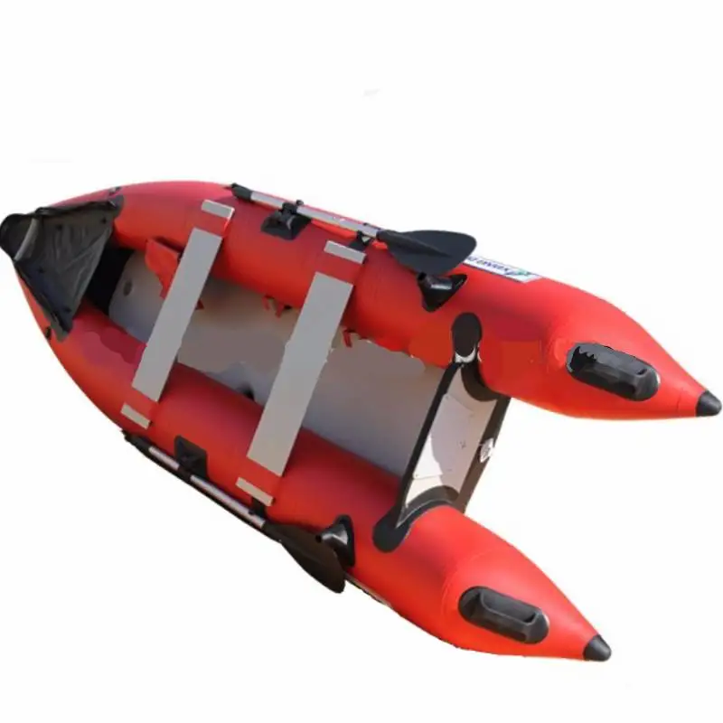 Certificación CE Mejor barco de pesca inflable Kayak Hypalon para 2 personas con precios