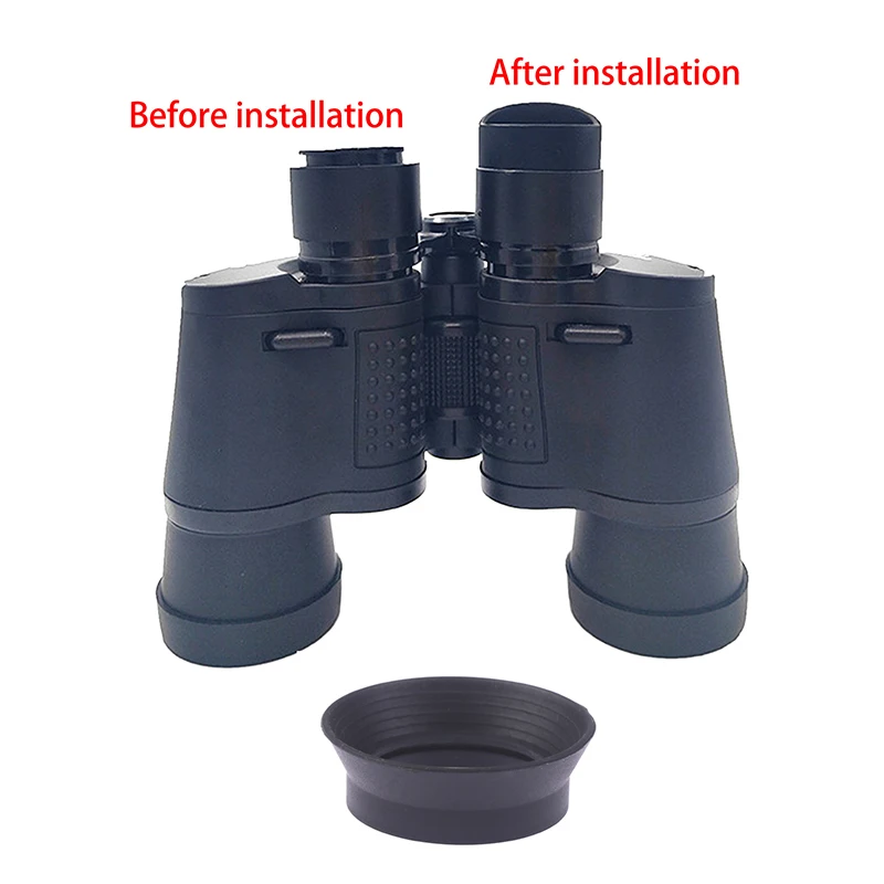 1pcs Microscope Eyepiece Eye Cup Flat Angle Eyeshield For OD 29-31mm Telescope Stereo Microscope Eyepiece Rubber Light Blocker