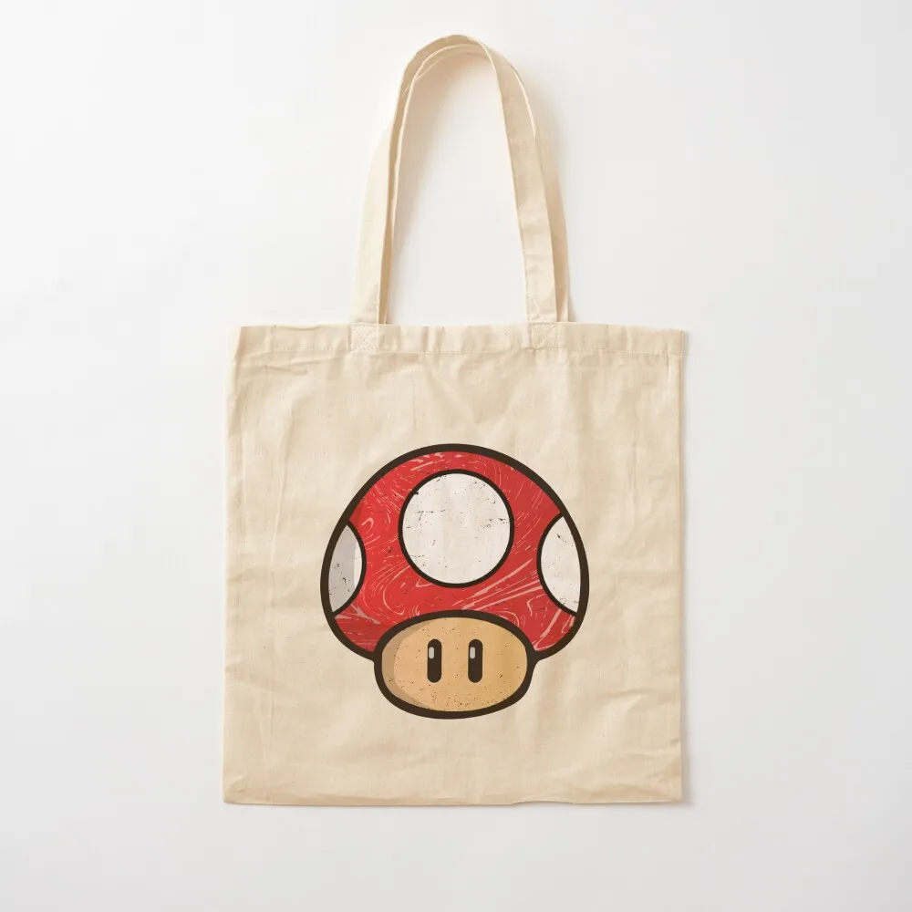 

Red Mushroom Tote Bag reusable shopping bags Women's tote bag bags luxury women Canvas bag for women Canvas Tote