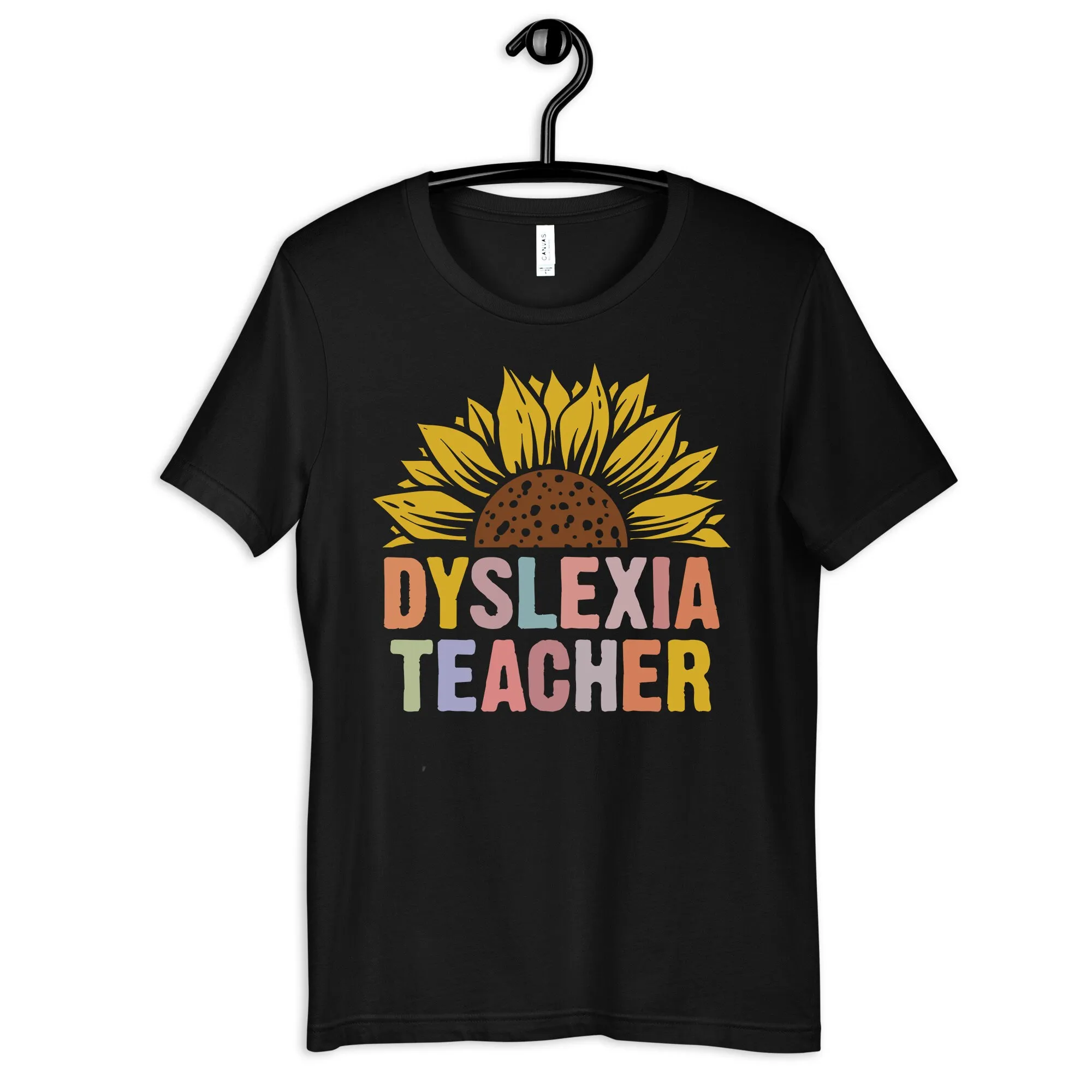 Dyslexia Teacher T Shirt Teachers Sunflower Long Sleeve SweaT