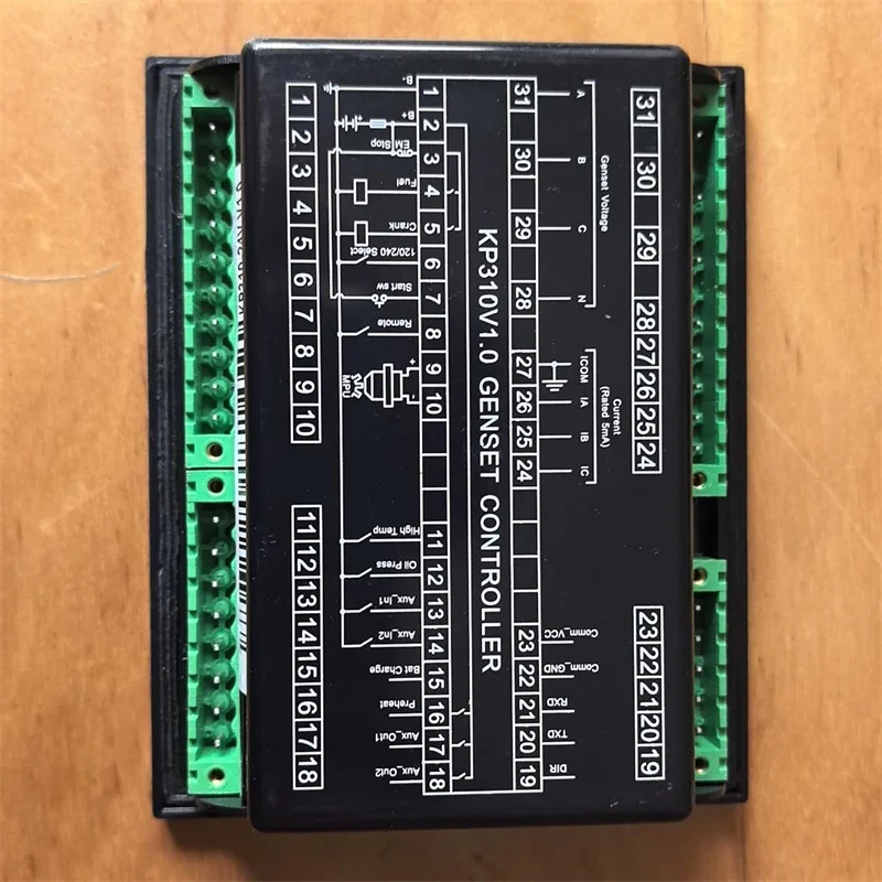 KP310 V1.0 Generator Controller Diesel Genset Auto Control Panel KP310 Control Module For Generator Set