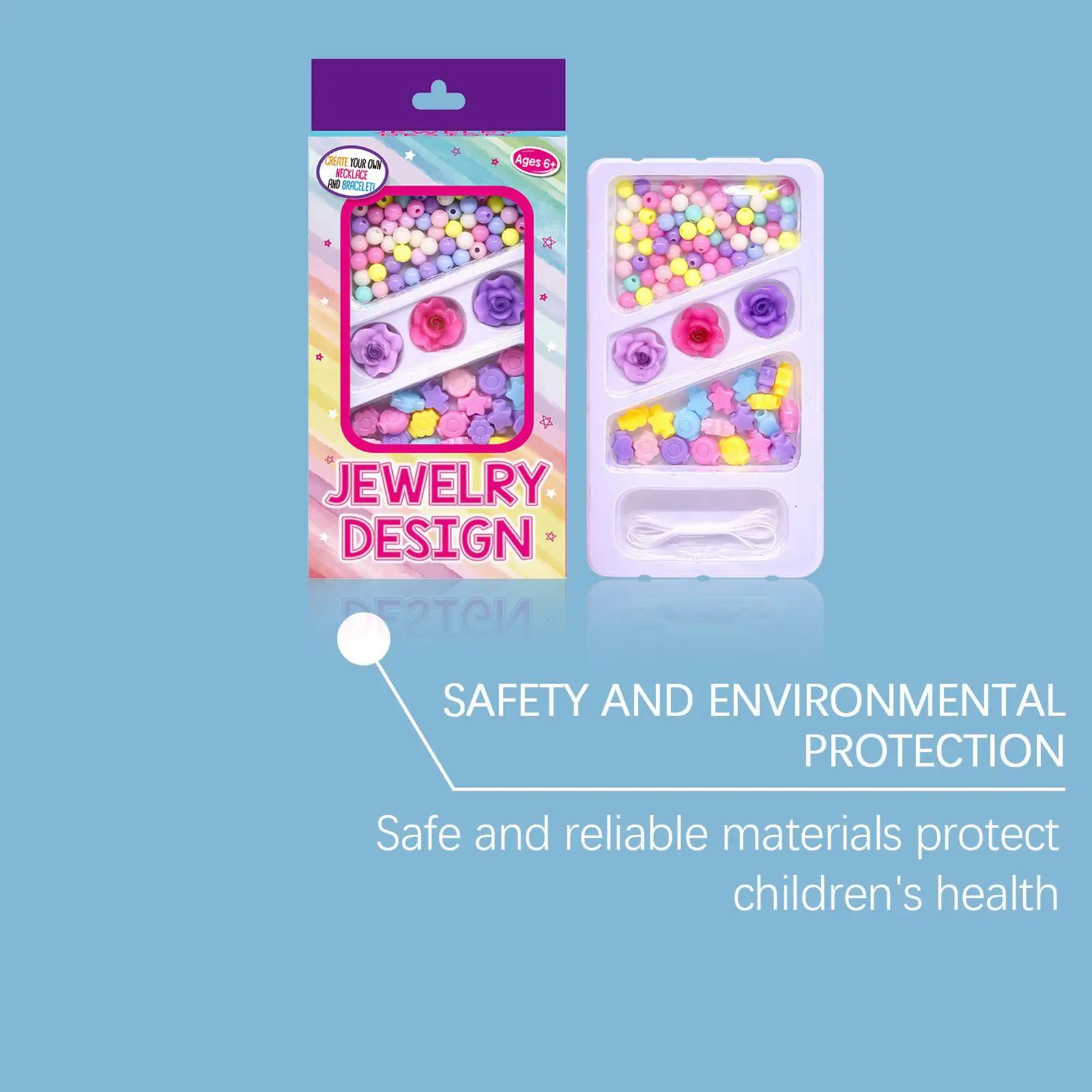 Kralenarmband maken Kit Sieraden maken Kit Kralen Handgemaakte sieraden Crafting Set voor tieners Meisjes Ouders Leraren Familie Tijd