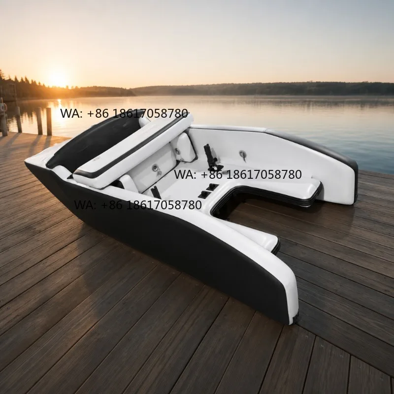 Stable Adventure Water Park Sport  Catamaran Boat PVC Inflatable Watercraft Boat for Outdoor Lake