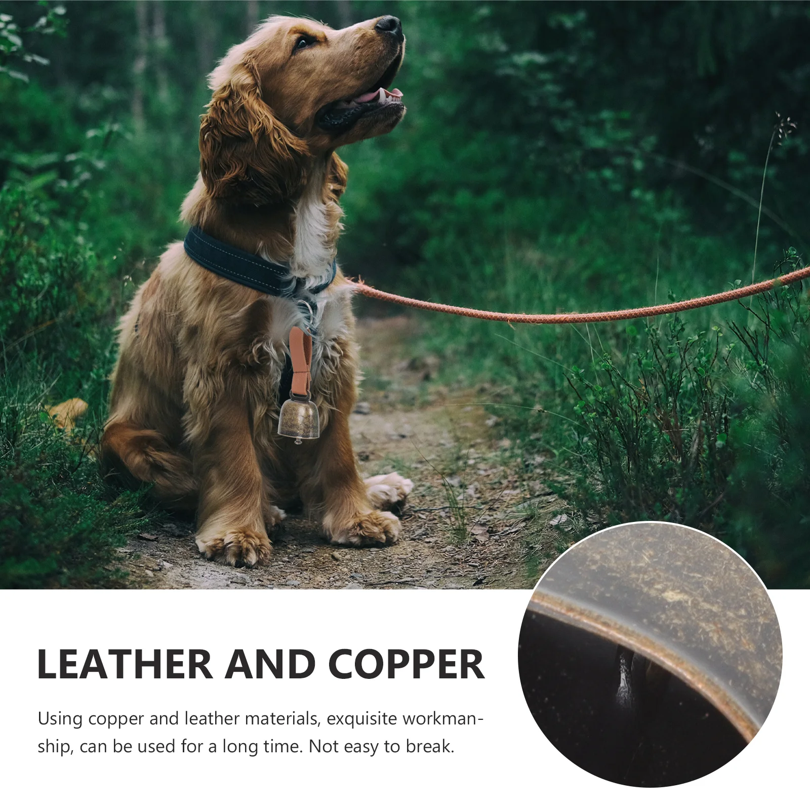 Bear Drive Bell Cowbell Bells Mini Metal for Dog Collars Pet Anti-lost Supplies Outdoor Christmas Giant Rattle Cast Iron