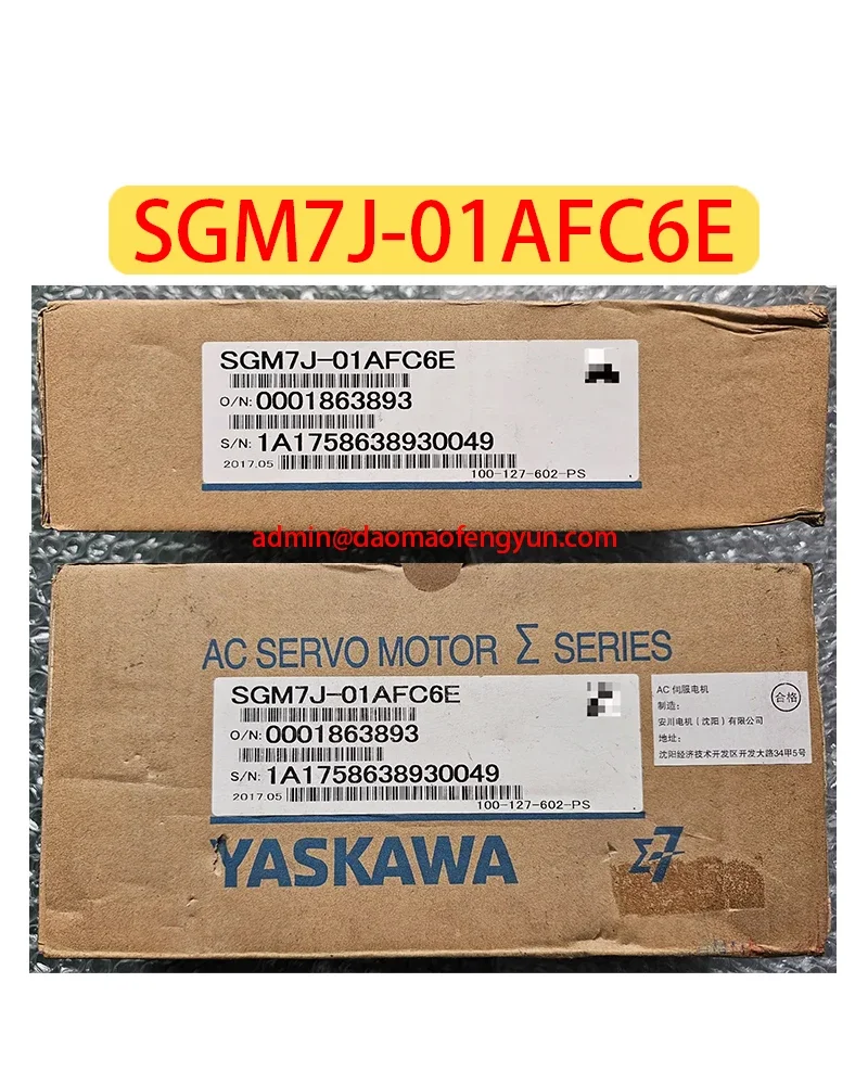 

SGM7J-01AFC6E Brand new Servo Motor SGM7J 01AFC6E，Fast shipping