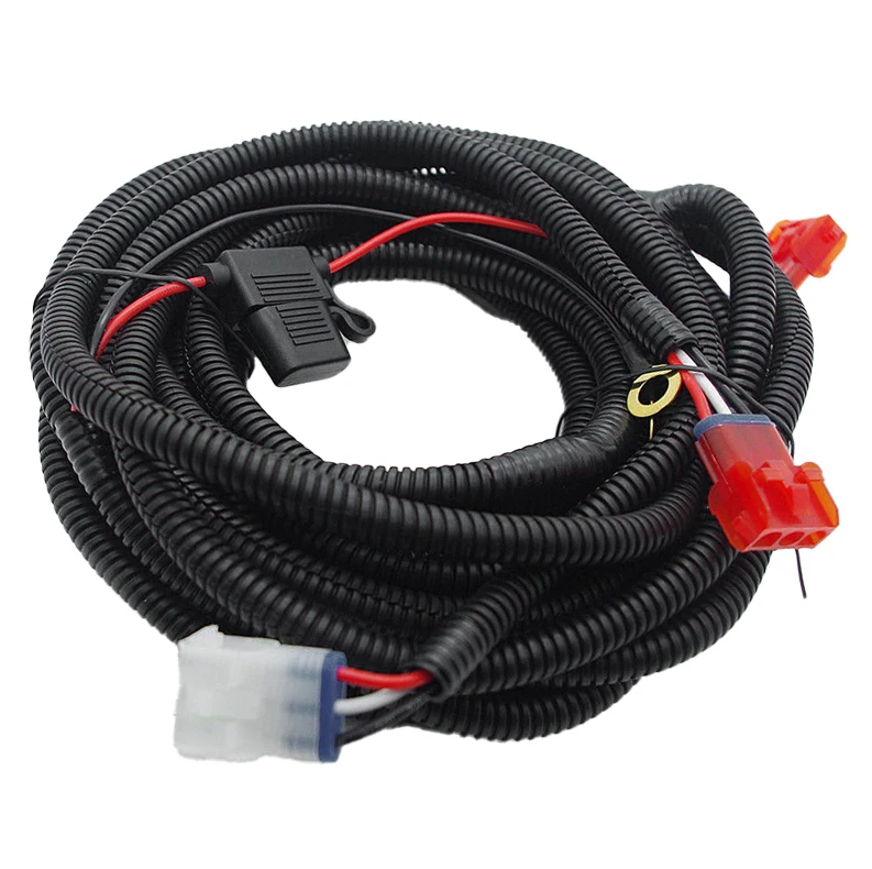 

Light Wiring Harness Black Plastic Fit For EZGO TXT Yamaha G29 G14 G16 G19 G22 EZGO RXV