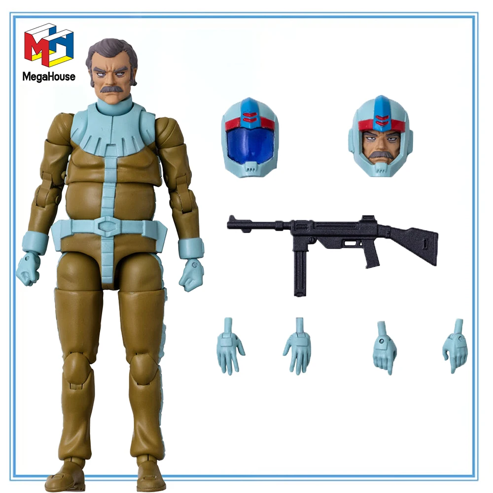 

100% Original MegaHouse G.M.G. Collection Kidou Senshi Gundam Ramba Ral Principality of Zeon (Normal Suit Ver.) Garage Kit