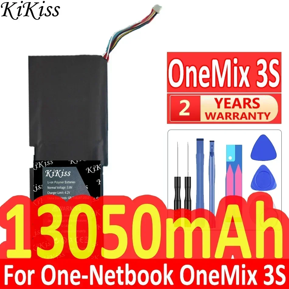 KiKiss-Bateria Poderosa para um Netbook OneMix 3 Pro, 3pro, OneMix 3S, OneMix3S, 13000 mAh-11050mAh-11050mAh