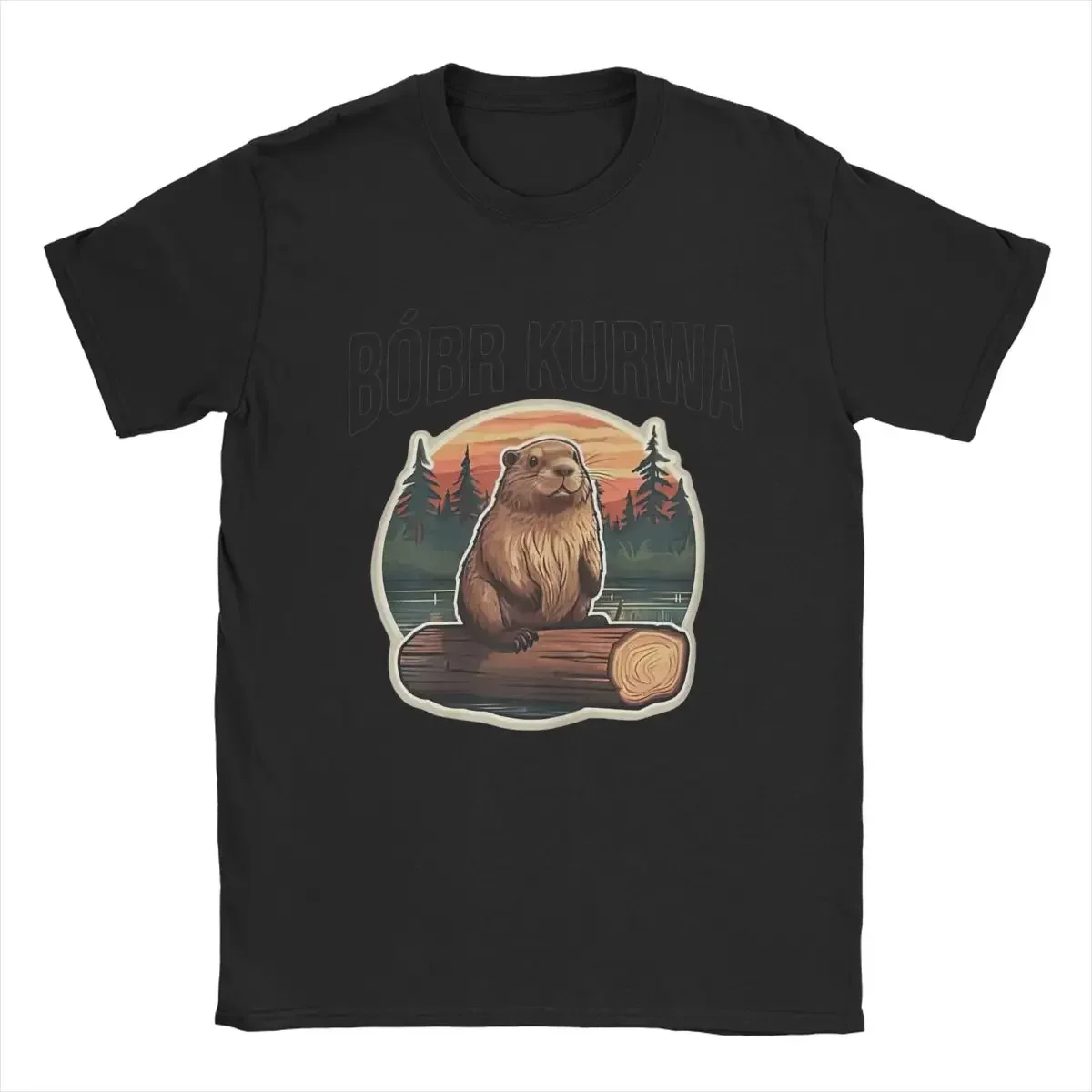 Apparel Men Women 100% Cotton Novelty Beaver Polish Bobr Meme Tee Shirt Poland Bober Kurwa T Shirt Short Sleeve Tops Unique 2024