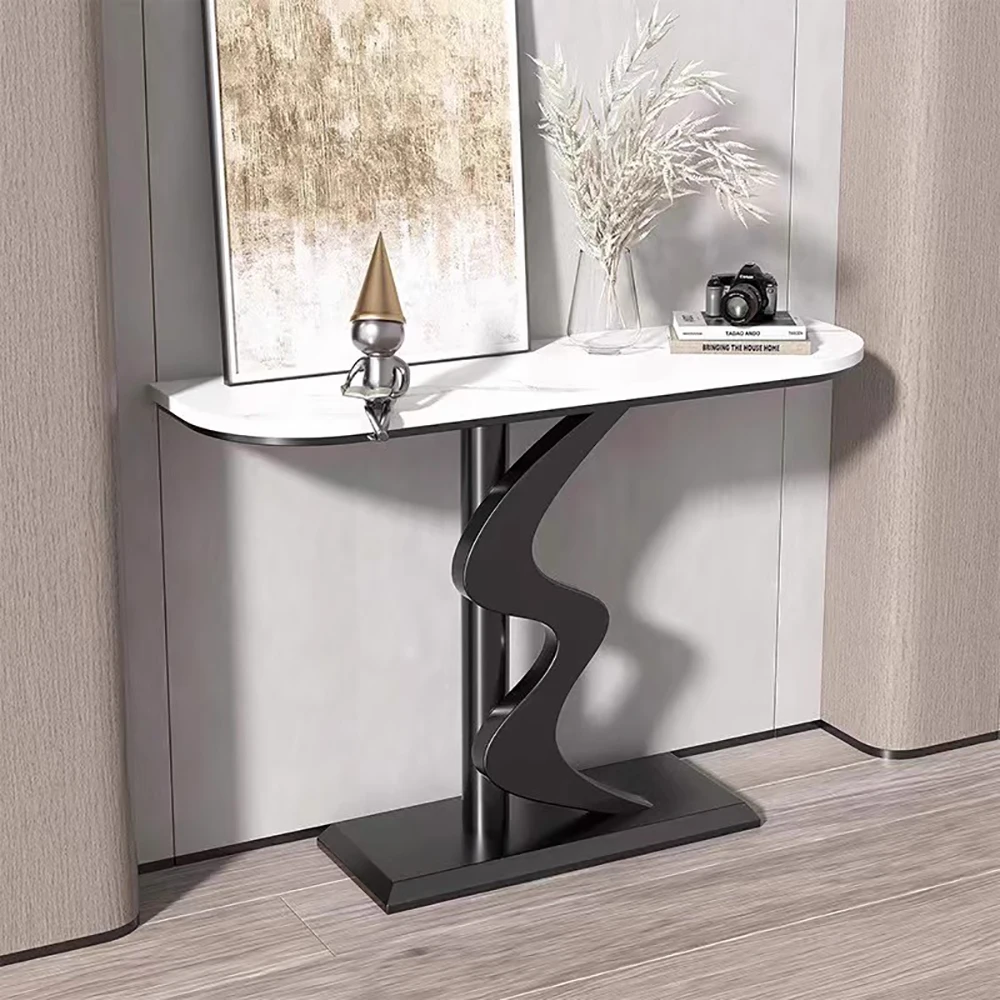 Simple Nordic Entrance Table Modern Luxury Unique Glamour Entryways Table Elegant Fashion Tavolo Salotto Hallway Table Furniture