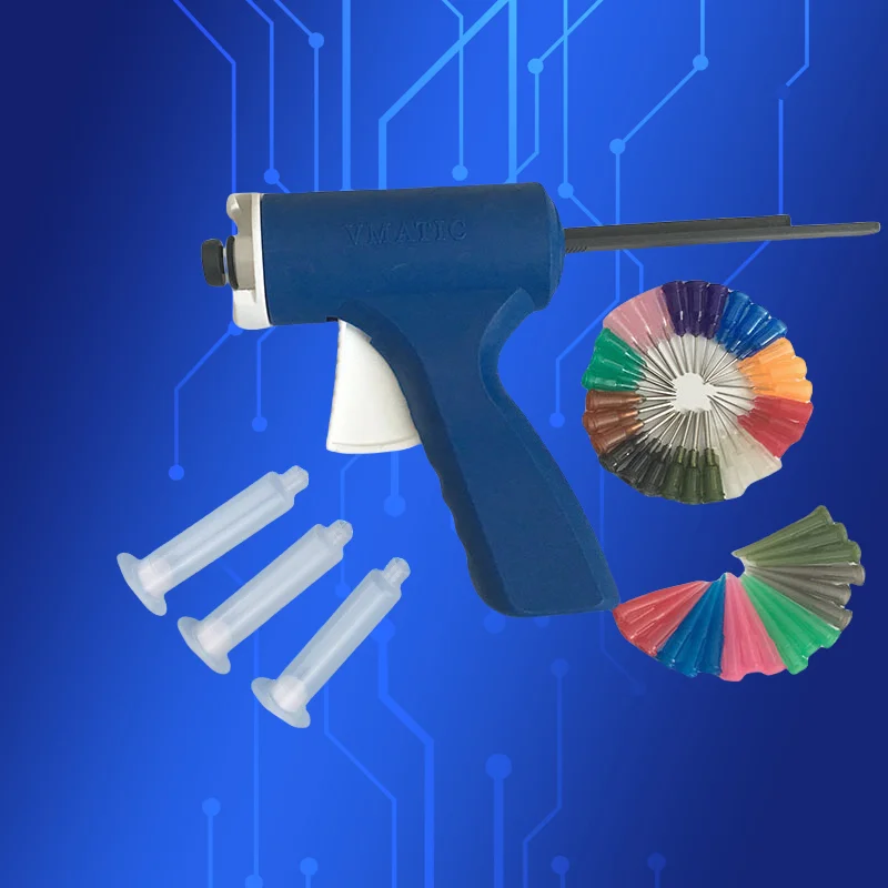 

Free Shipping Quality Assurance 10 Cc / Ml Glue Dispensing Plastic Caulk Syringe Gun With Needles