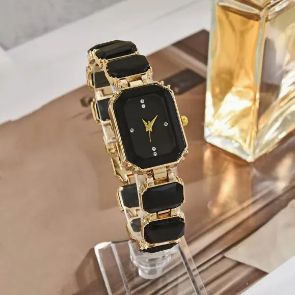 Luxury Fashion Ladies Square Watch, Elegant Women's Quartz WristWatch,Different Colors Choice, Suitable for Daily Wear & Parties