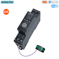Tuya Smart WiFi/ZigBee Smart Circuit Breaker Leakage Sensor Switch Timer Energy Meter Bidirection App Remote Control 110V 240VAC