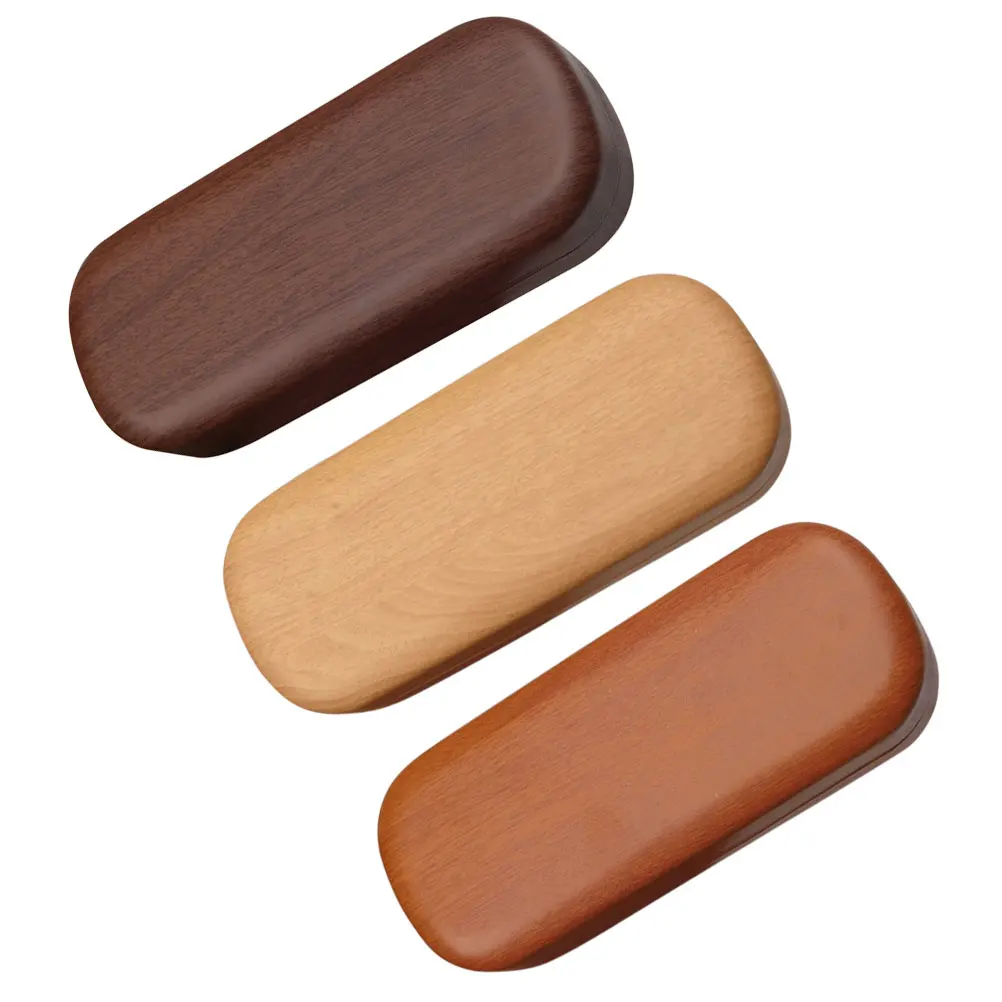 

3pcs Glasses Case Hard Shell Pu Scratch-Resistant For Eyeglasses Sunglasses Men Women Slim Portable Travel Organizer