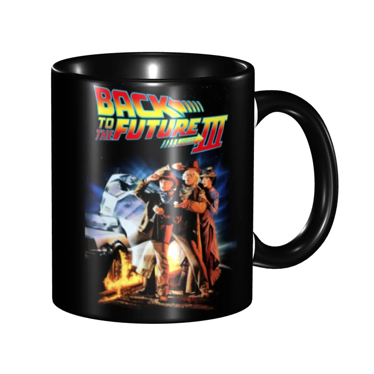 

Personalized Movies Race Cars Back To The Future Coffee Mugs DIY Ceramic Tea Milk Cups