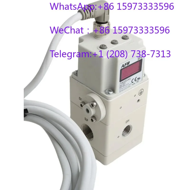 Industrial High Voltage Pneumatic Proportional Pressure Control Valve Multi Signal Type Gas Regulating Component