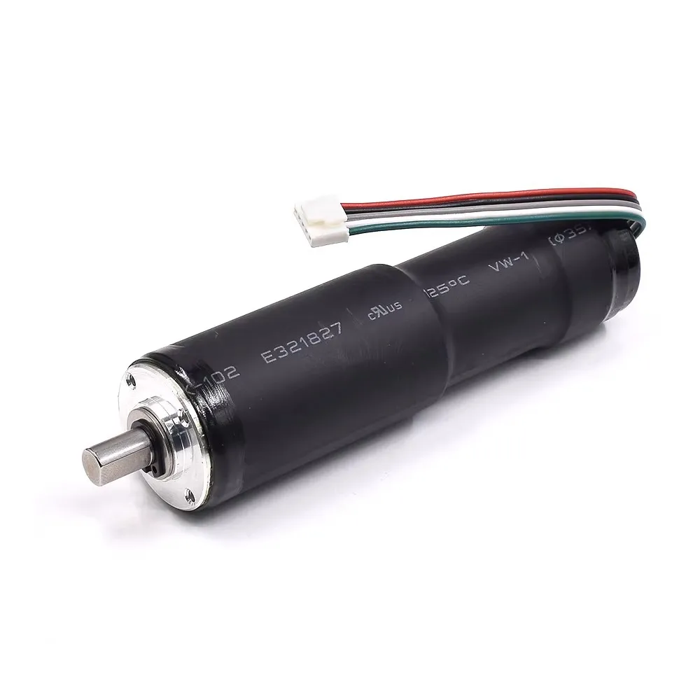 16W DC12V-24V 6rpm 32mm High torque 4-stage metal gear planetary reduction motor