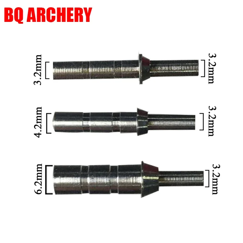 

Алюминиевая булавка для стрельбы из лука, карбоновые стрелы, аксессуары «сделай сам» для блочного арбалета, рекурсивного лука, охоты, стрельбы, 12 шт.