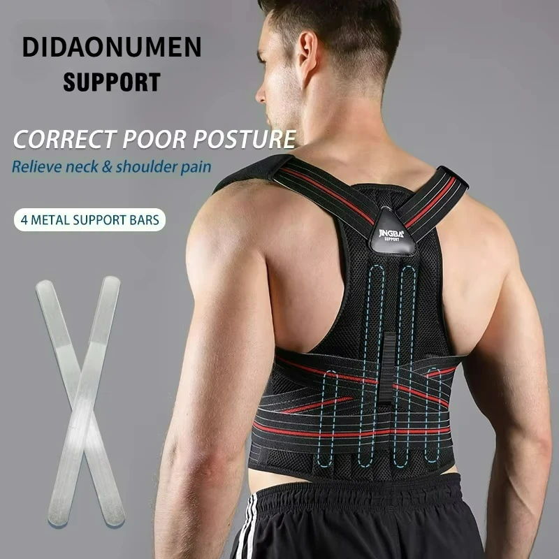 Pain Relief Support  Posture Corrector Vest Improve Posture Provide Lumbar Support Lumbar Shoulder Brace Back Straightener Belt