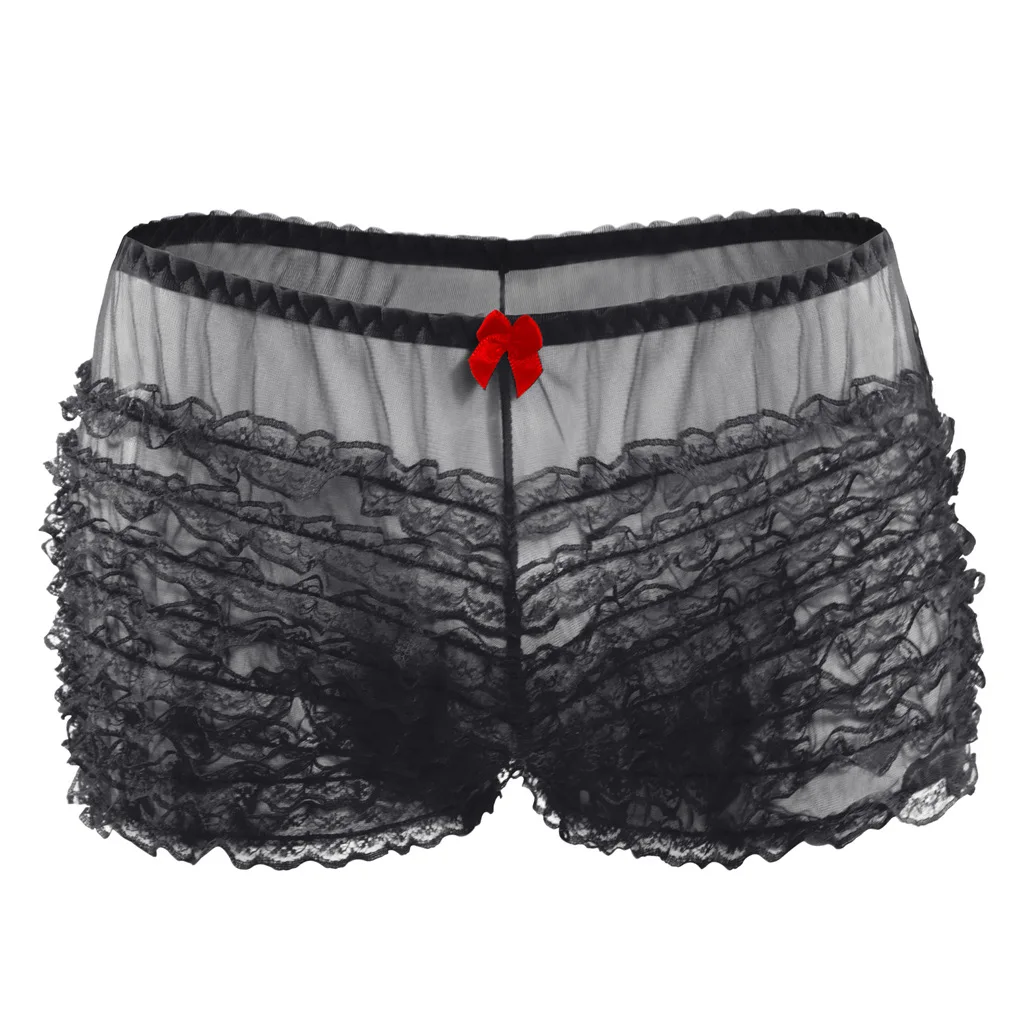 Women's Funny Boxer Short Skirt Mesh Transparent Cake Skirt Night Club Performance Steel Pipe Dance Skirts Fashion Girls Bottoms