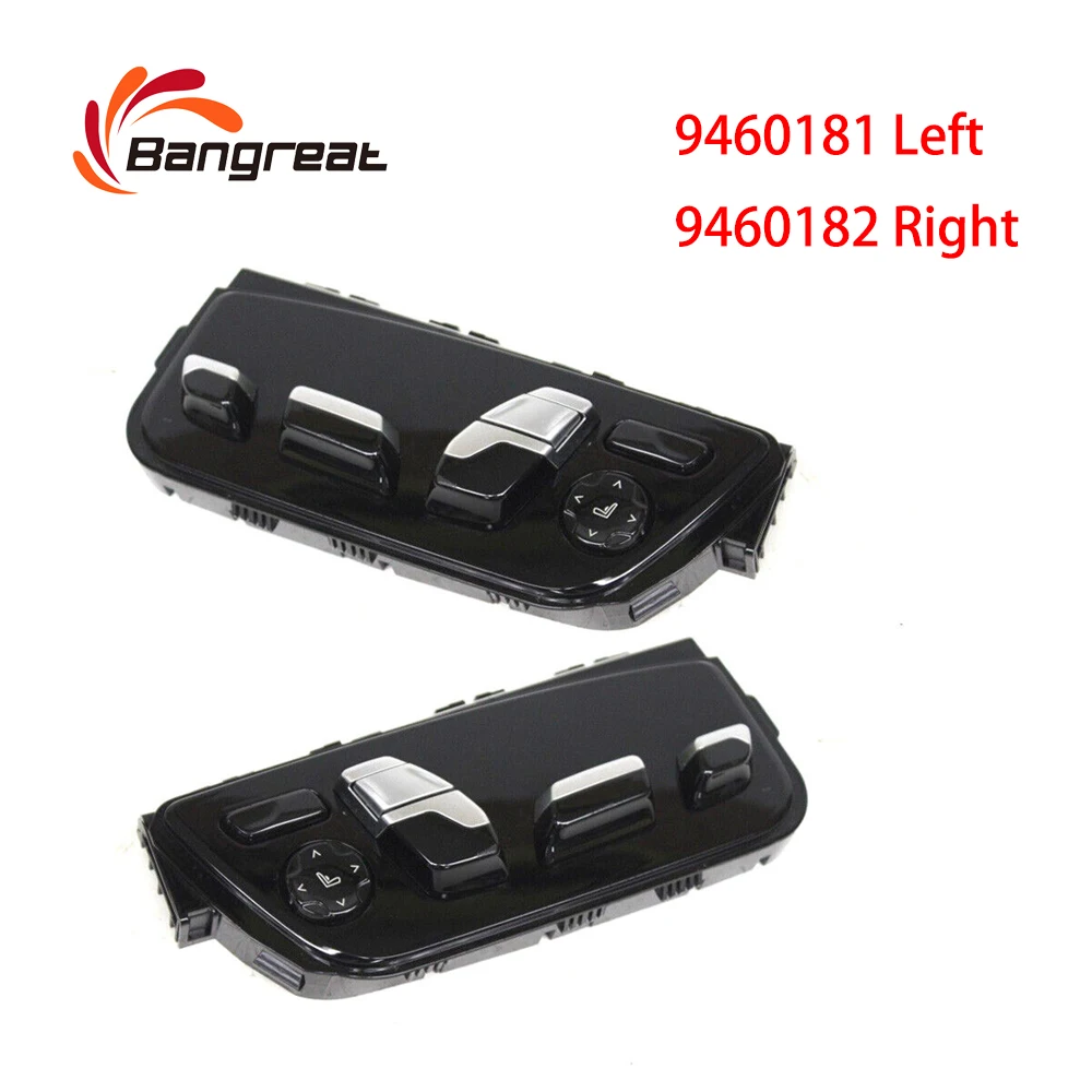 Auto Parts LH+RH Driver & Passenger Seat Adjustment Switch OEM Fit For BMW G11 G12 G30 F90 G31 9460181 Left 9460182 Right