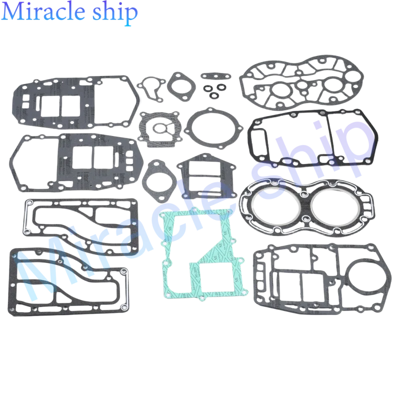Juego de juntas 11400-96884 11400-96884-000 para motor fueraborda Suzuki 2T 25HP 30HP DT25 DT30 piezas de repuesto para motor de barco