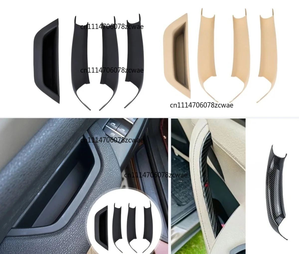 For BMW X3 X4 2011-2023 door inner handle F25 F26 door inner handle,  disassembly and quick installation inner handle