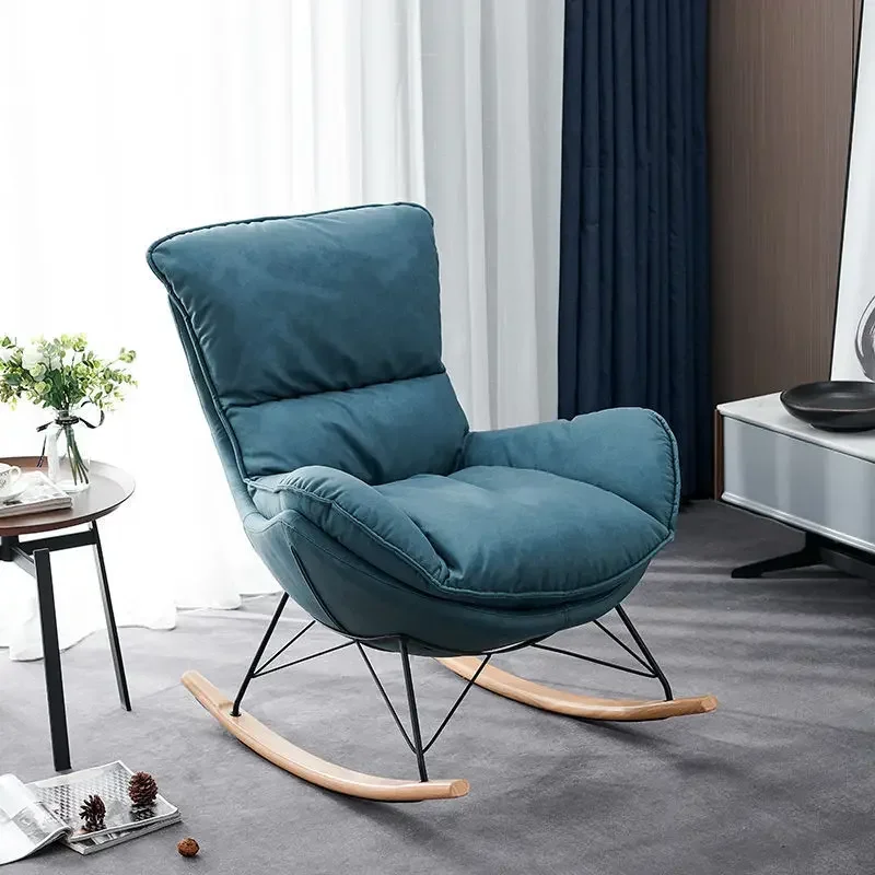 Rocking chair technology, sled chair, lounge chair, lazy person living room, single sofa, snail chair, leisure chair