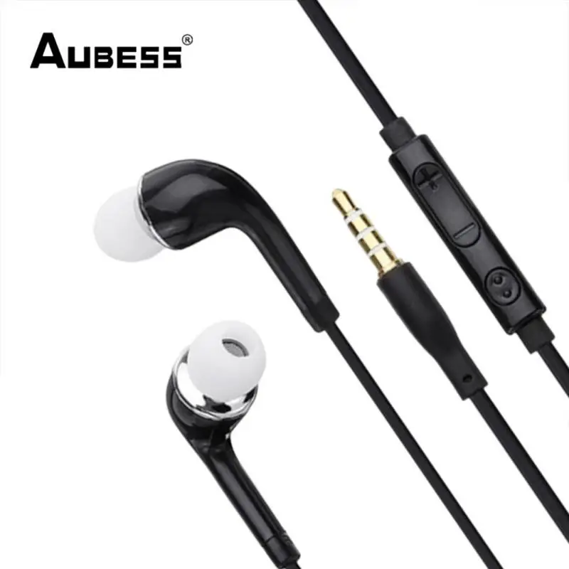 Stereo 3.5mm Wired Headphones Music Sport Gaming Headset With Mic Bass Earbuds Stereo Earphone For Mobile Phones Dropshipping