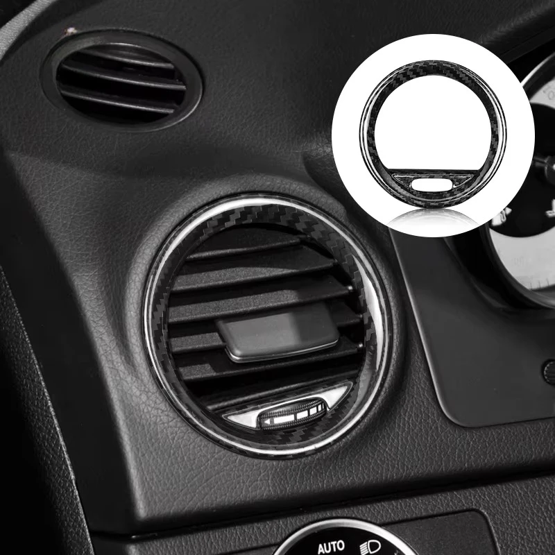 Carbon Steering Wheel Chin Patch Real Carbon Fiber Interior Accessories