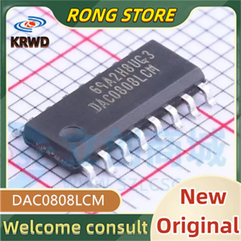 5PCS DAC0808LCM New and original DAC0808LCM/NOPB DAC0808LC DAC0808L DAC0808 SOP-16