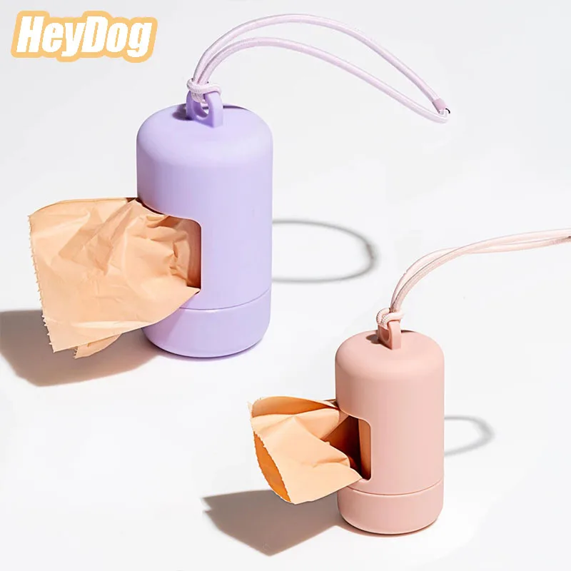 

Pet Wast Bag Dog Accessories Plastic Multi-color Capsule Dispenser For Carrying Out Cleaning Accessories In Dog Garbage Bags