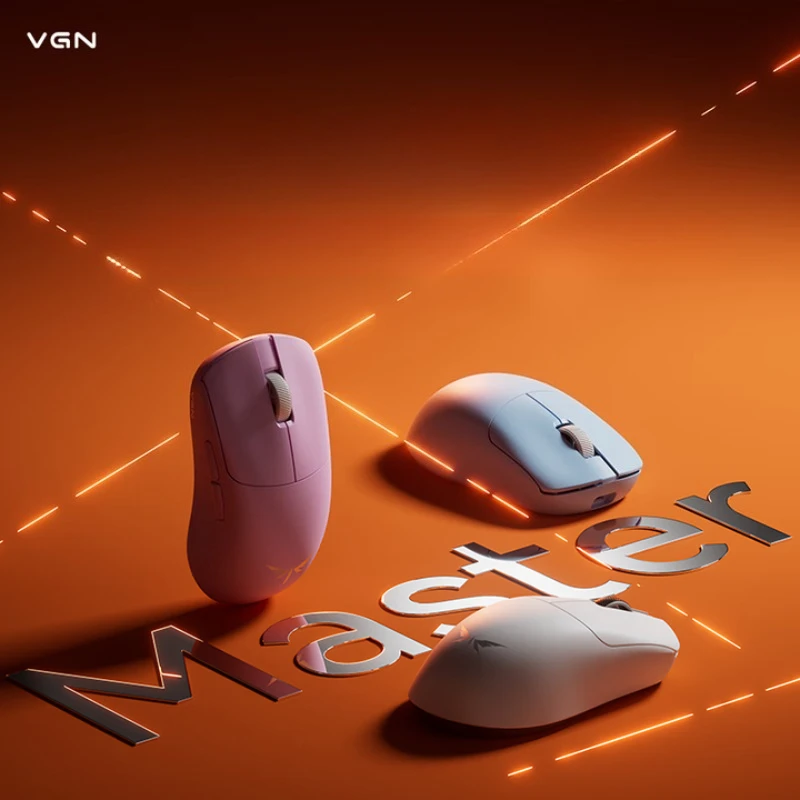 

VGN Feilong Y2 Pro Max Wireless Mouse Customized Tri-mode 51g Lightweight Dual 8K PAW3395 Ergonomics Mouse Laptop Accessories