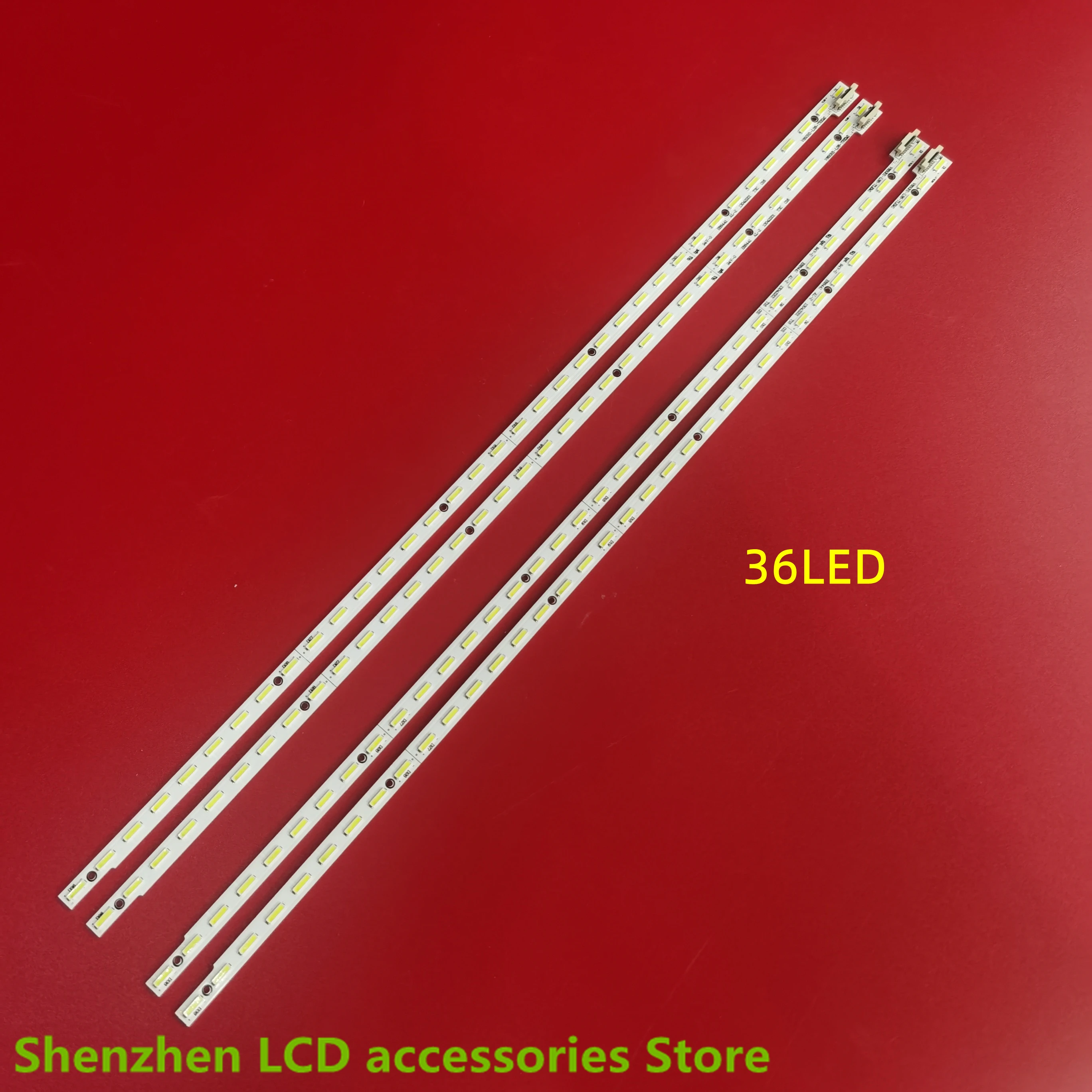 406 mm LED-Hintergrundbeleuchtungsstreifen für 65PUK7120 65LB5200 L65E5690A-3D 65E10E 65PFL5W40 V650DK1-LS1 LS6 V650D1-KS2-TLEM1 TREM1