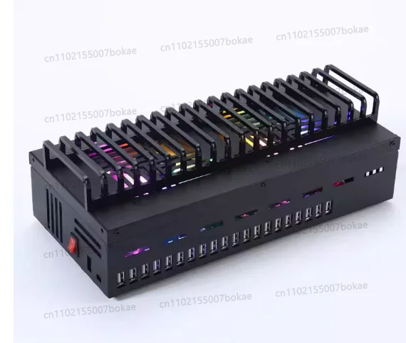 20 port box  USB hub  board control box OTG batch synchronization control unified management