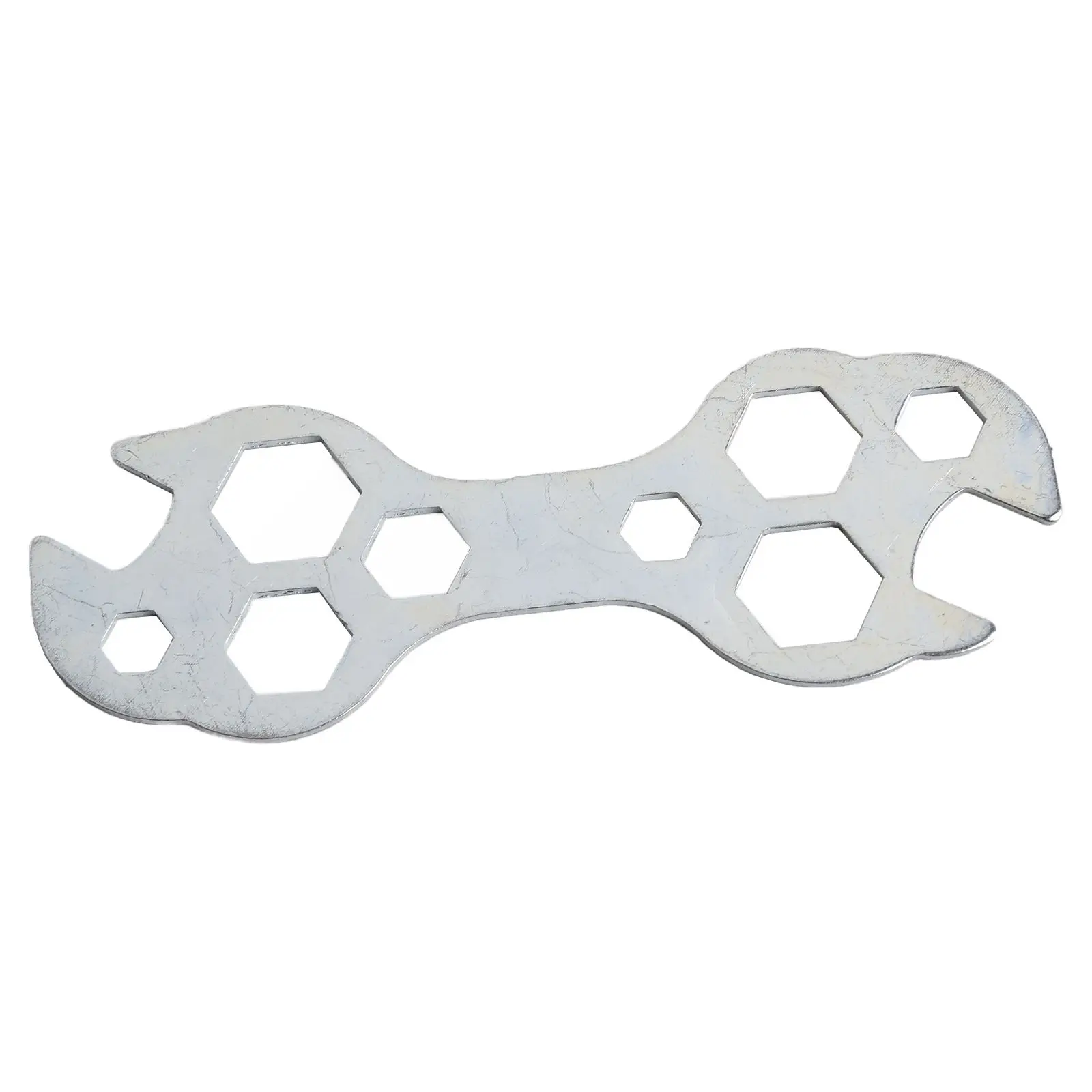 10 em 1 mini chave hexagonal de aço plana útil multi funções ferramenta de reparo chave sextavada 8-17mm bicicleta chave sextavada ferramentas de reparo