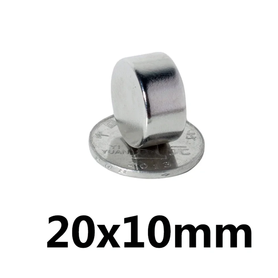 20x10 Powerful Magnets 20x10mm Permanent Round Magnet 20x10mm Neodymium Magnetic Super Strong Magnet 20*10