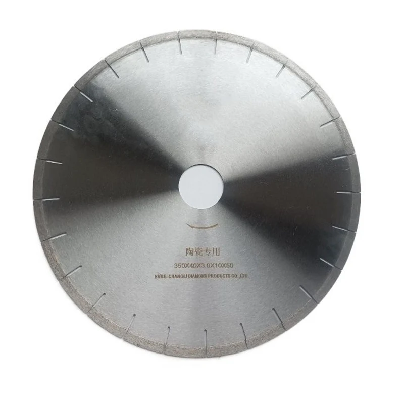 Diameter 350MM ceramic saw blade microcrystalline stone tile cutting blade diamond tool sharp without chipping