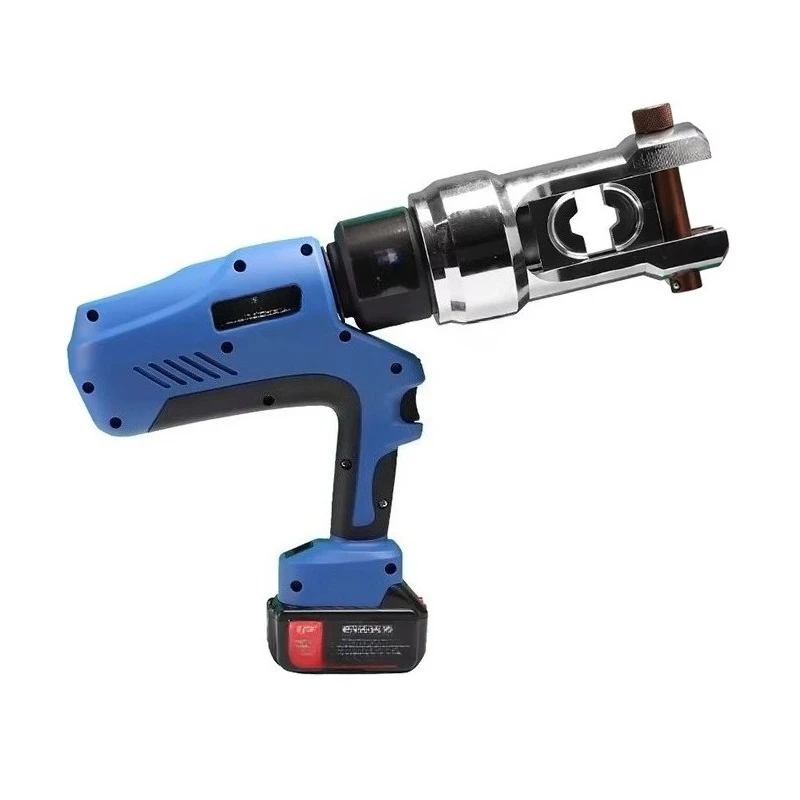 

Гидравлические клещи EZ-630 с аккумуляторным питанием, диапазон обжима 25-630 мм², эффективные гидравлические инструменты