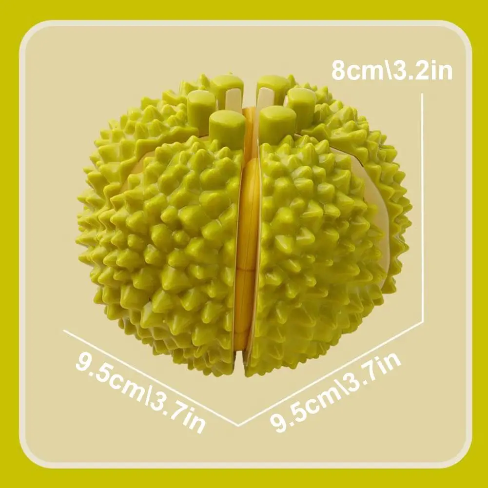 Juguetes de corte de frutas para niños, juego de simulación Durian, Dinette, juegos sensoriales de comida y fruta, juguetes educativos para jugar a las casitas, cocina