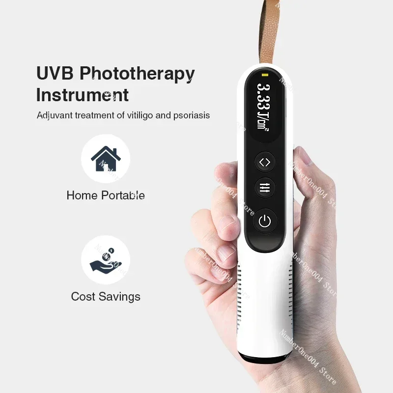 308 Vitiligo UV Excimer Silver Scrap Laser Narrow Spectrum Household Instrument