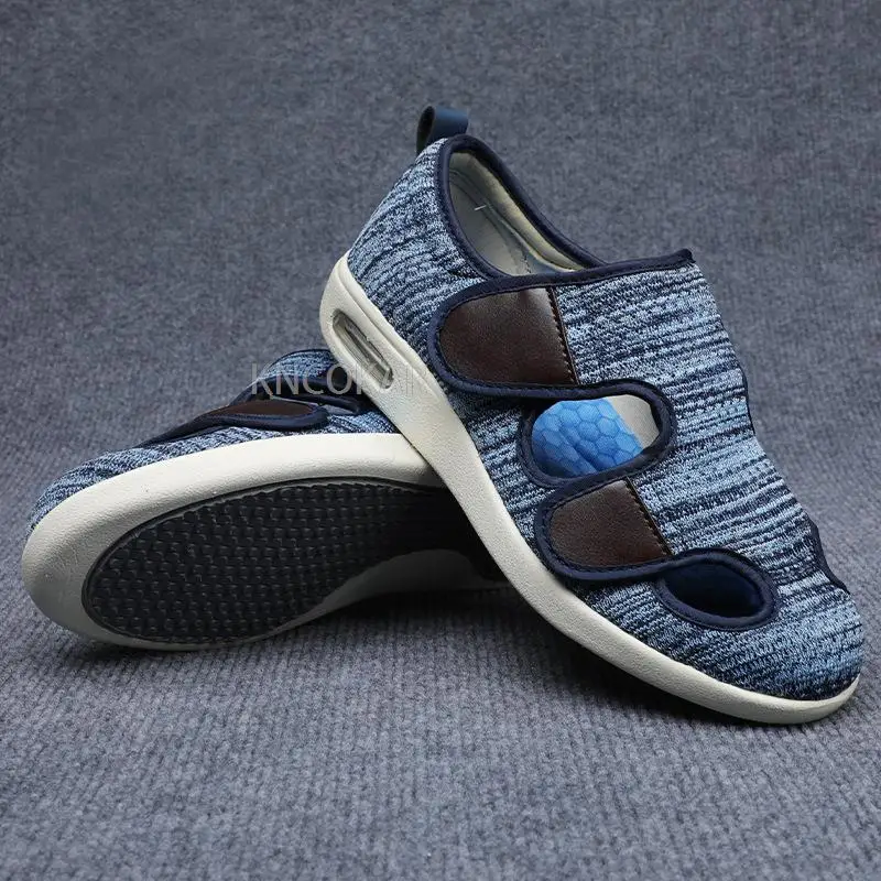 Casual Mom Dad Shoes Sandals Orthopedics Wide Feet Swollen Shoe Thumb Eversion Adjusting Soft Comfortable Diabetic Shoes